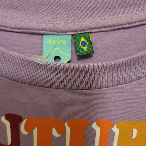 FARM Rio Cropped Dress The Future Is Green Size Medium - Picture 10 of 13